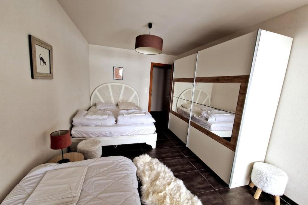 Superbe Appartement Champex-Lac Avec Piscine Et Sauna المظهر الخارجي الصورة